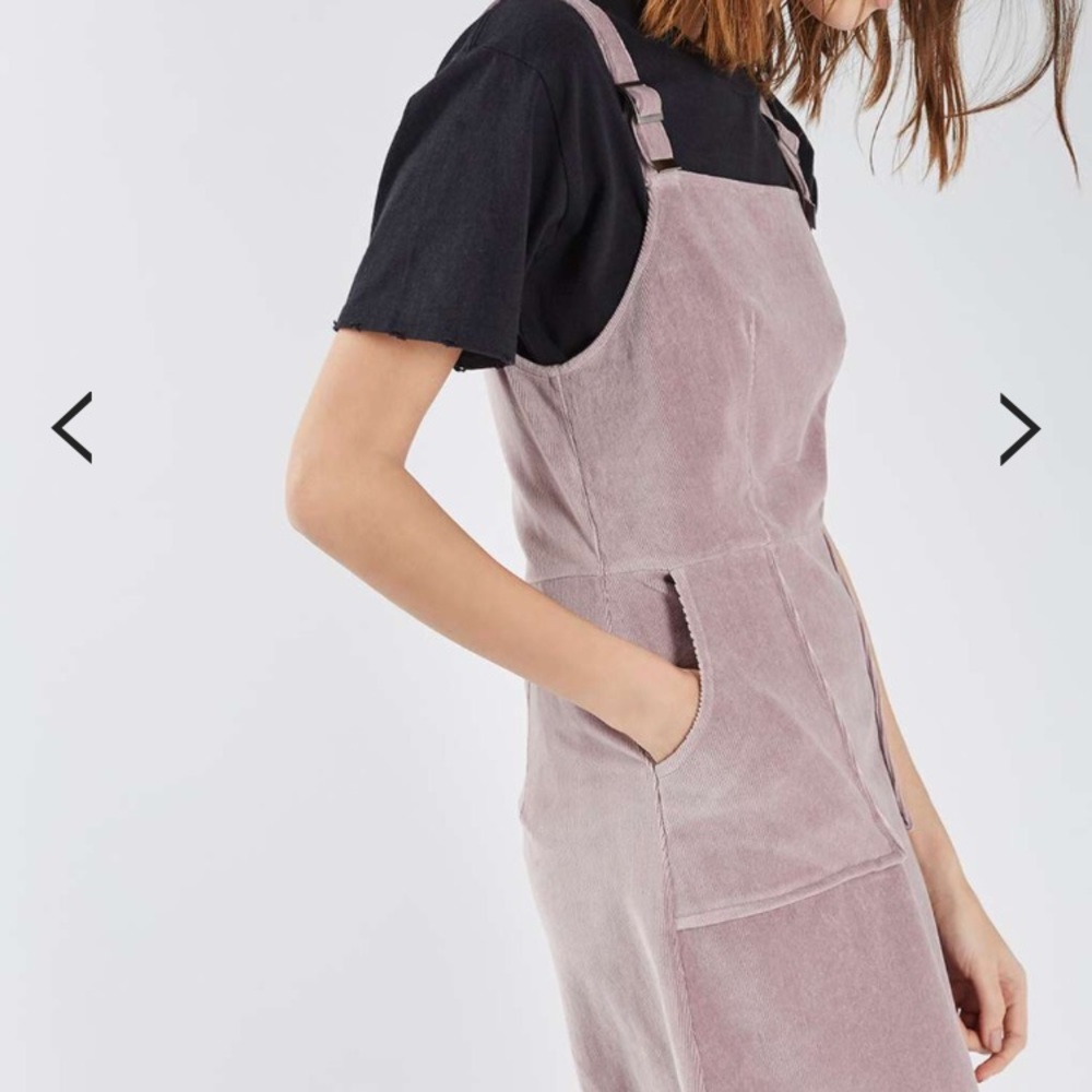 Topshop pinafore dress